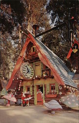 Santa's Home at Santa's Village Advertising Postcard Postcard Postcard