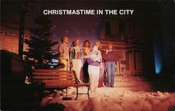 Christmastime in the City Postcard