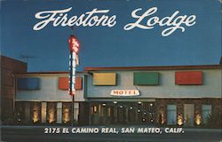 Firestone Lodge Motel Postcard