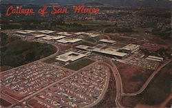 San Mateo College Postcard