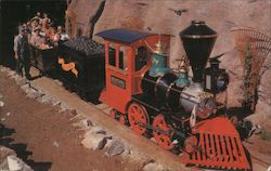 Cave Train to The Lost World at Santa Cruz Beach and Boardwalk California Postcard Postcard Postcard