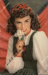 Paulette Goddard - in Paramount's "Hold Back the Dawn" Actresses Postcard Postcard Postcard