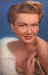 Anne Baxter in "You're My Everything" Postcard