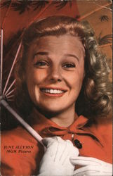 June Allyson Postcard