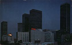 Los Angeles Hilton California Postcard Postcard Postcard