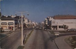 Divided Highway on University Avenue Postcard