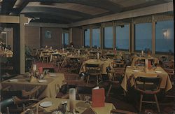 Malio's dining room, Municipal Wharf Santa Cruz, CA Postcard Postcard Postcard