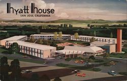 Hyatt House San Jose CA Postcard