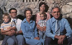 Ernest N. Mobley and family, member of the California State Legislature. Elect to State Senate Political Postcard Postcard Postcard