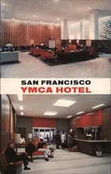 San Francisco YMCA Hotel California Postcard Postcard Postcard