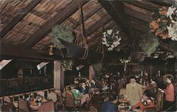 The Fairmont Hotel and Tower, dining room Postcard