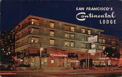 Continental Lodge San Francisco, CA Postcard Postcard Postcard