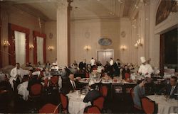 Clift Hotel The French dining room Postcard