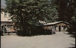 The Square store and post office Postcard