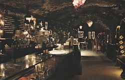 Wine Tasting Room/Tunnel Carved From Solid Limestone at the Buena Vista Winery in Sonoma, CA Postcard