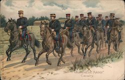 Japanese Army Cavalry Postcard