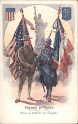 Freres D'Armes: Brothers in Arms for Liberty of the People Postcard