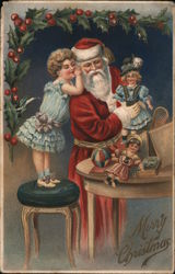 Merry Christmas Santa Claus Postcard Postcard Postcard