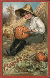 Halloween Series 174 Postcard