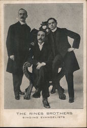 The Rines Brothers, Singing Evangelists Performers & Groups Postcard Postcard Postcard