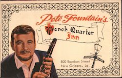 Pete Fountain's French Quarter Inn Postcard