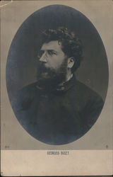 Georges Bizet photo portrait Composers Postcard Postcard Postcard