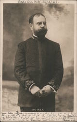 John Philip Sousa Composers Postcard Postcard Postcard