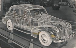 The Transparent Pontiac Sedan Car on Display at the General Motors Building at the Golden Gate International Exposition 1939 Gol Postcard