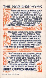 The Marines' Hymn Postcard Postcard Postcard