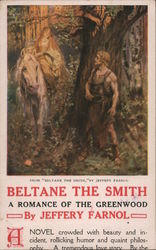 Scene from Beltane the Smith by Jeffery Farnol Postcard