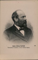 James Abram Garfield, Twentieth President of the United States Postcard