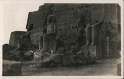 Egyptian Ruins Postcard