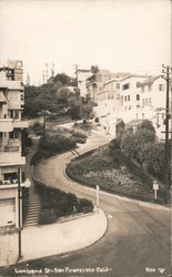 Lombard St. Postcard