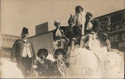 King Harry's float - Hayes Valley Carnival San Francisco, CA Postcard Postcard Postcard