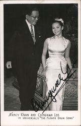 Nancy Kwan and Chingwah Lee in Universal's "The Flower Drum Song" Postcard