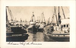 Fisherman's Wharf Postcard