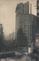 Kearney St. and Chronicle Bldg Postcard