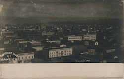 Birds Eye View of Eureka, Hotel Metropole California Postcard Postcard Postcard