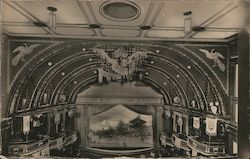 Interior and Stage of the Savoy Theater, San Francisco Postcard