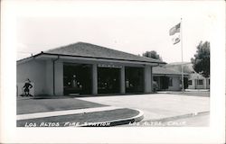 Los Altos Fire Station Postcard