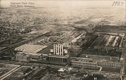 The Highland Park Plant, Ford Motor Company Postcard