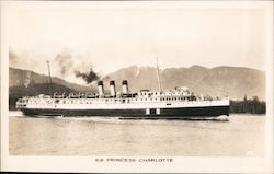 S.S. Princess Charlotte Postcard