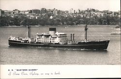 S.S.. Eastern Queen Postcard