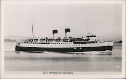 T.E.V. Princess Patricia Postcard