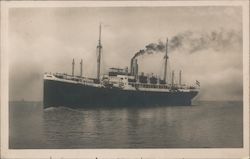 S.S. Bremen Postcard