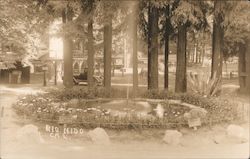 Fountain, Russian River, Sonoma County Rio Nido, CA Postcard Postcard Postcard