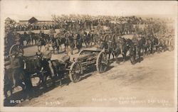 Review 40th Division, Camp Kearny Postcard