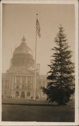 San Francisco New City Hall Construction 1915 Rare View Postcard