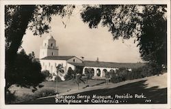 Junipero Serra Museum, Presidio Park San Diego, CA Postcard Postcard Postcard