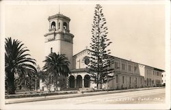 St. James-by-the-Sea church, La Jolla, CA, 1934 Postcard